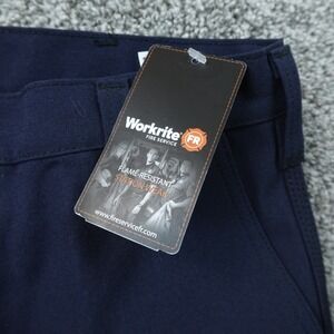 NEW Workrite FR Pants Mens 30X29 Blue Fire Flame Resistant Nomex Aramid Work